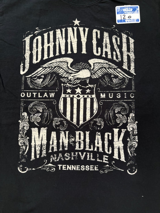 Johnny Cash Man in Black tee