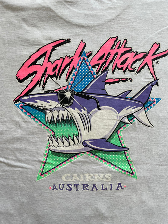 Shark attack cairns australia tee