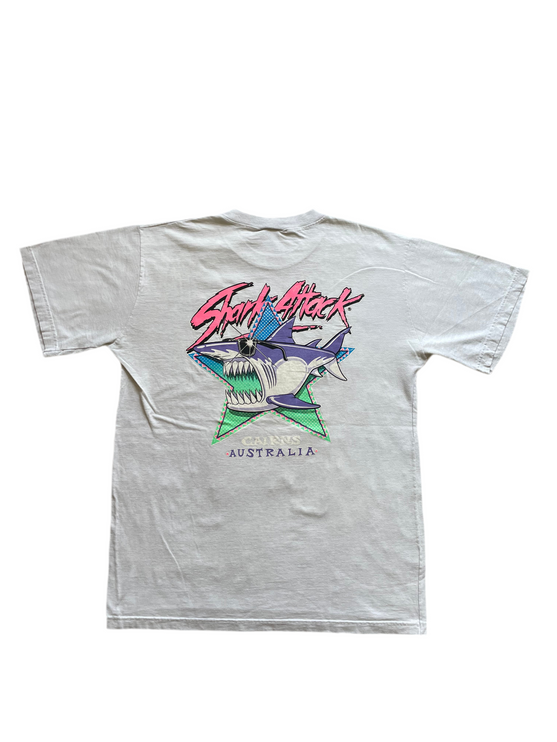 Shark attack cairns australia tee