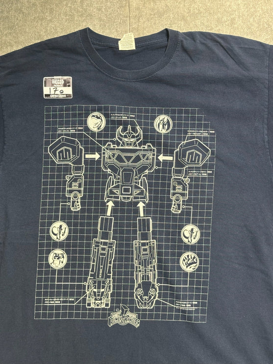 2017 power rangers tee