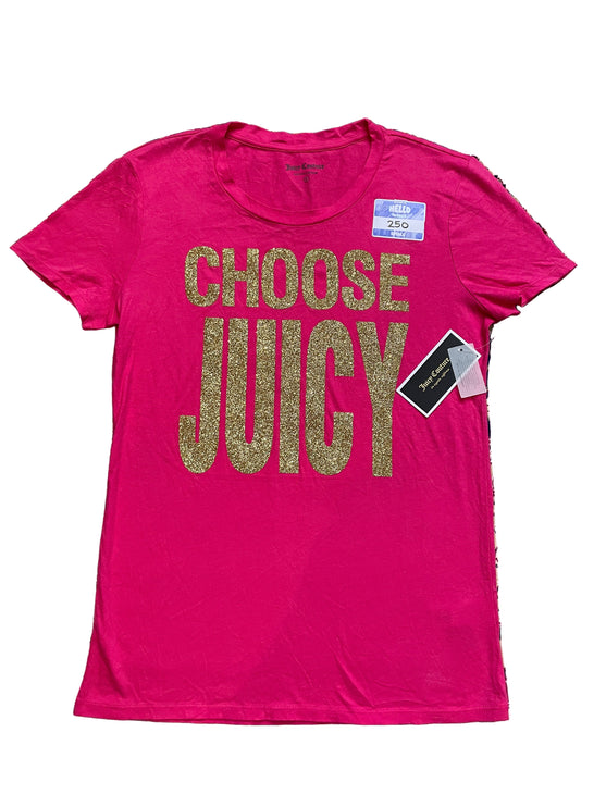 Choose juicy tee with tags