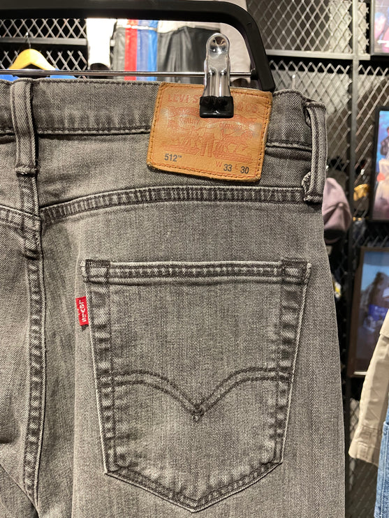 Levi's 512 Grey Denim Jeans