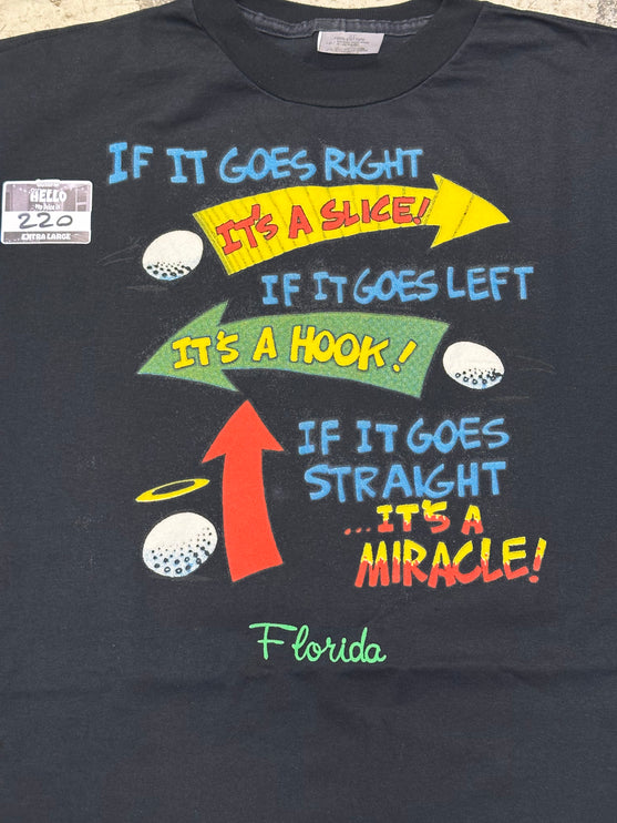 90s Vintage Golf Tee Single stitched