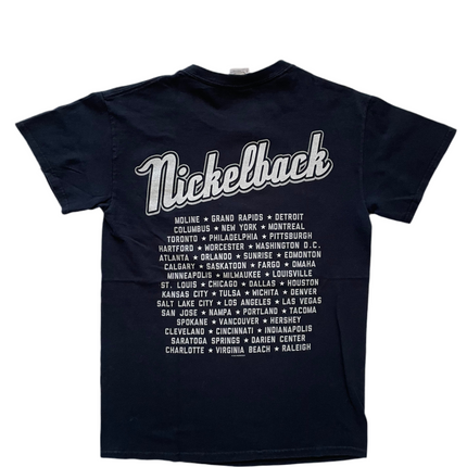 2012 nickelback here and now tour tee