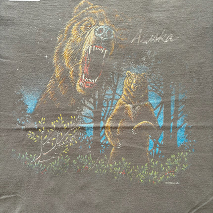 Single-stitched Alaska bears tee