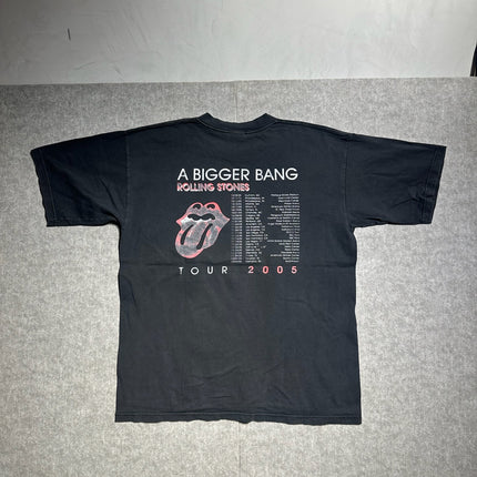 2005 rolling stones a bigger bang tour tee