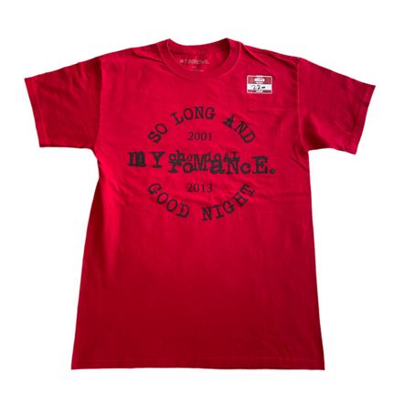 My chemical romance so long and good night tee