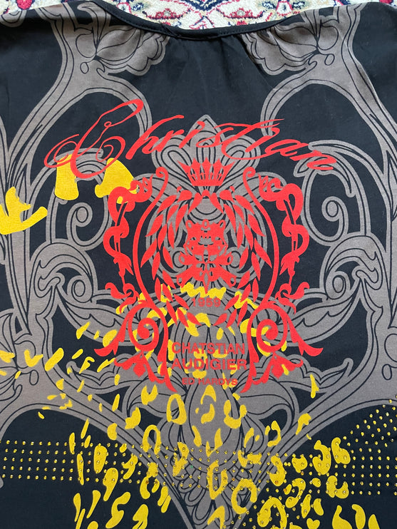 Christian audigier long tee