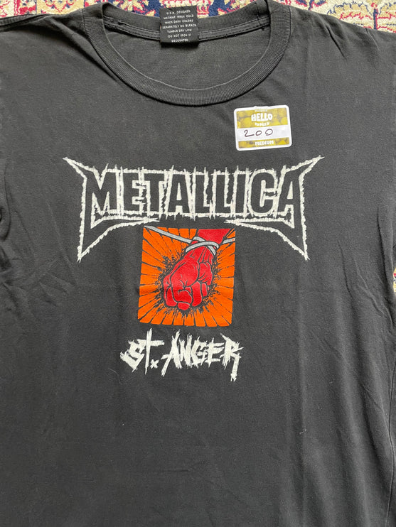 Single-stitched metallica st. Anger tee