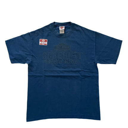 2008 harley-davidson screw it lets ride johannesburg tee