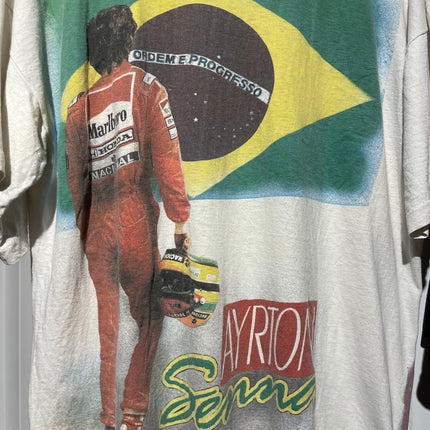 Rare senna f1 single-stitched tee