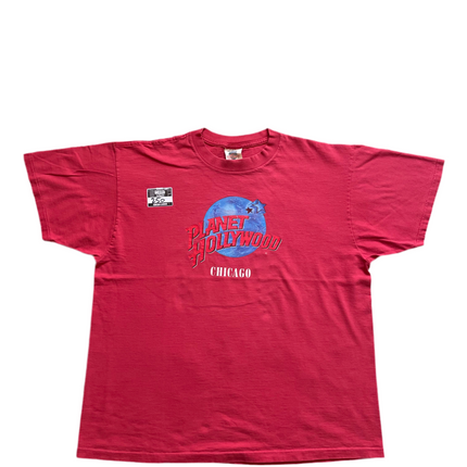 Planet hollywood chigaco single-stitched tee