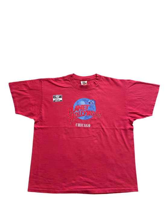 Planet hollywood chigaco single-stitched tee