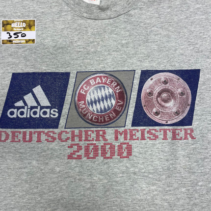 2000 f.c.bayern munchen deutscher meister single-stitched tee