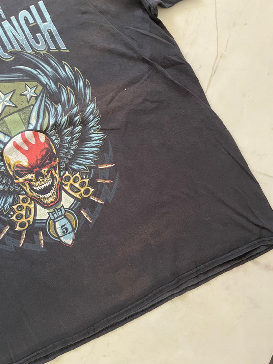 2017 five finger death punch tour tee