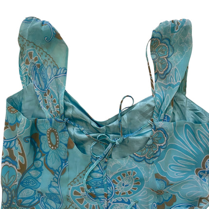 Espirit blue chiffon dress
