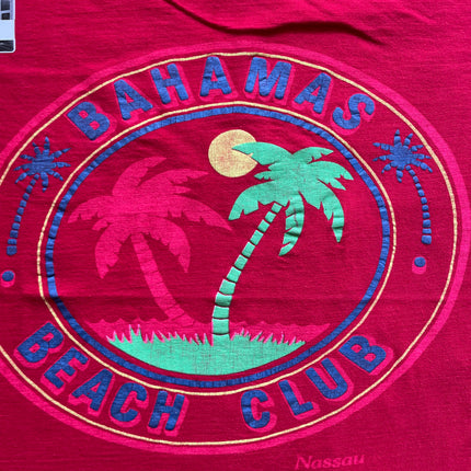 Bahamas beach club single-stitched tee