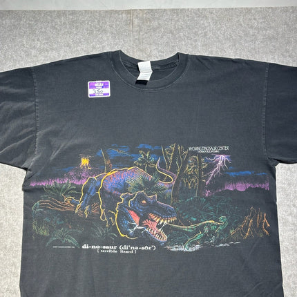 1995 wyoming dinosaur center tee