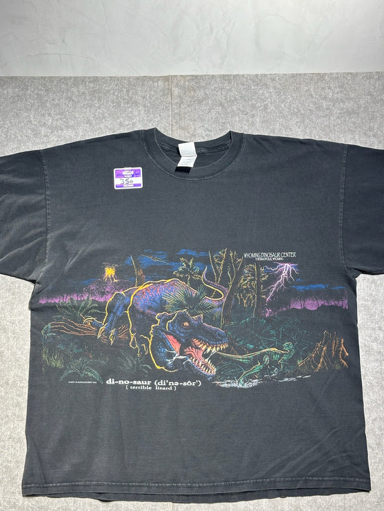 1995 wyoming dinosaur center tee