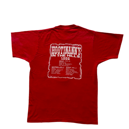 Single-stitched Hootinanny In The Hills tee