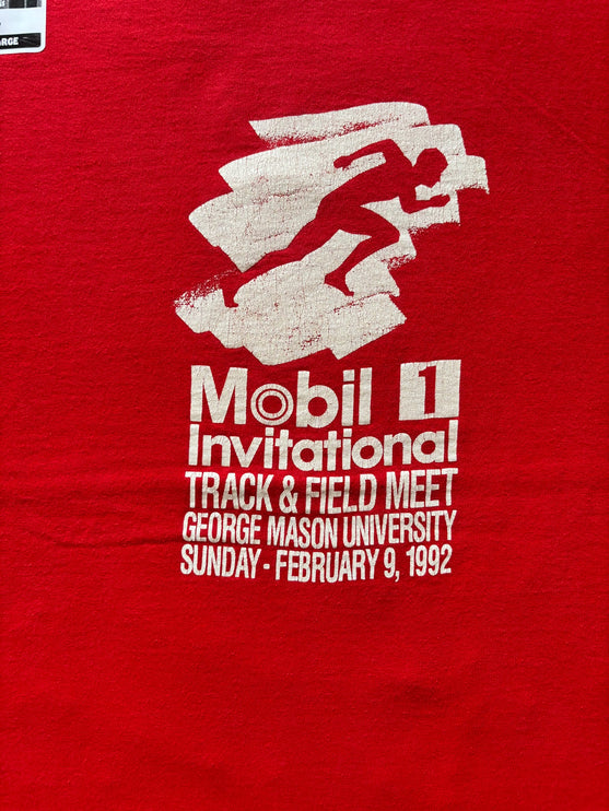 1992 Mobil 1 Invitational Track & Field Meet tee