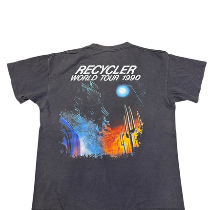 1990 zz top recycler world tour tee