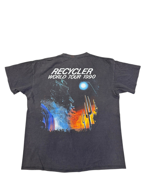 1990 zz top recycler world tour tee