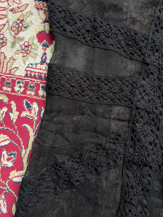 Moschino knitted see through dress