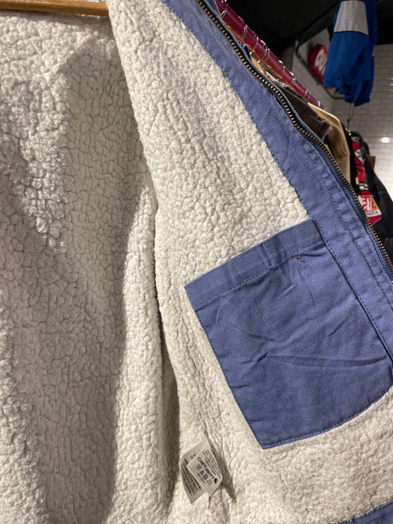 Women’s lavender carhartt wool lined jacket
