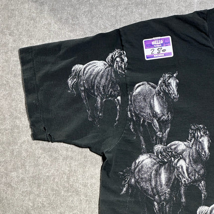 1991 horses buffalo tee