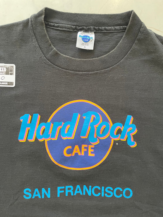 Single-stitched hard rock cafe San Francisco tee