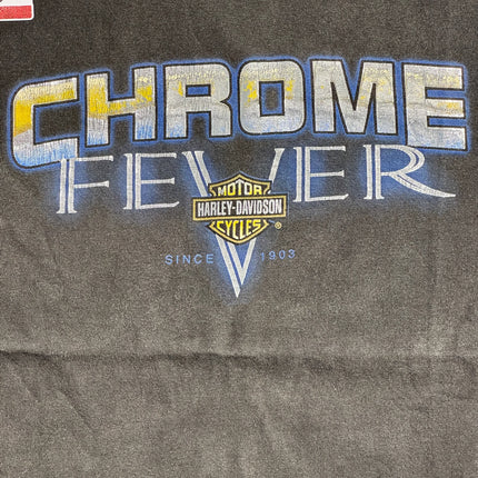 1998 Harley-davidson chrome fever Pennsylvania tee