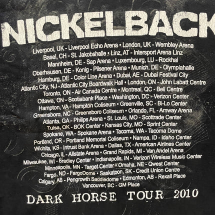 2010 nickelback dark horse tour
