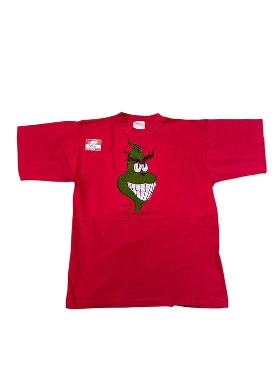 90s the grinch single-stitched tee
