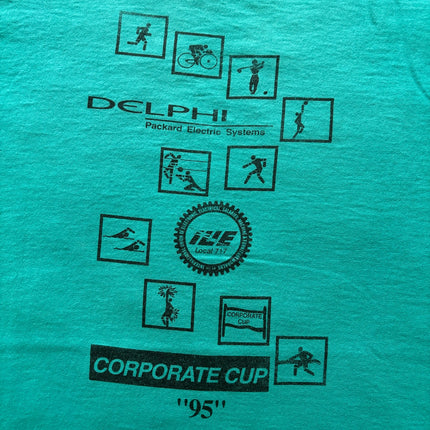 Single-stitched ‘95 Delphi Corporate Cup tee