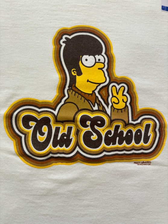 2003 The Simpsons Old School tee