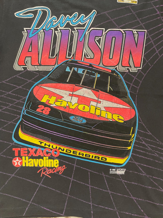 1992 Davey Allison single-stitched racing tee