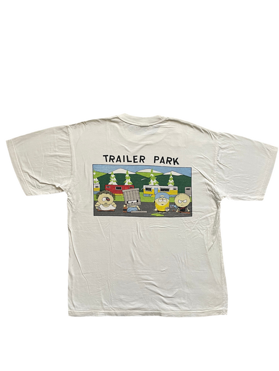 Moving bee trailer park tee