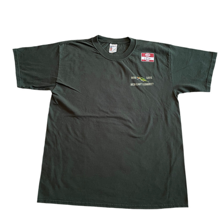 Who says men can’t commit fishing tee
