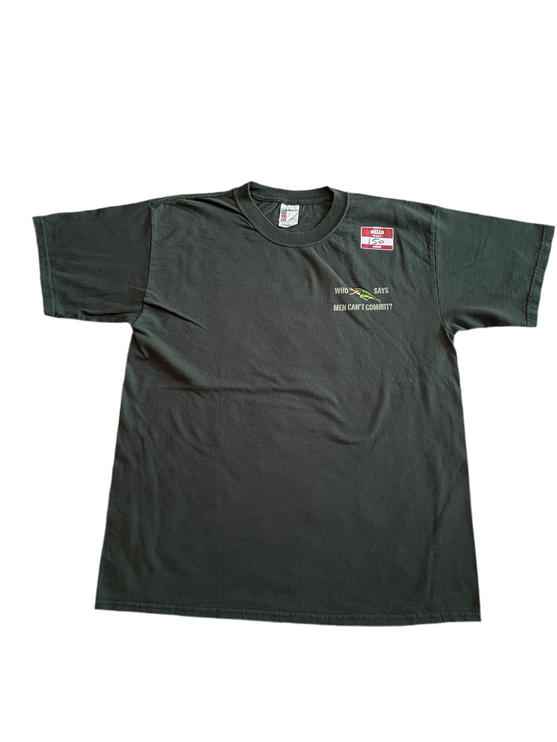 Who says men can’t commit fishing tee