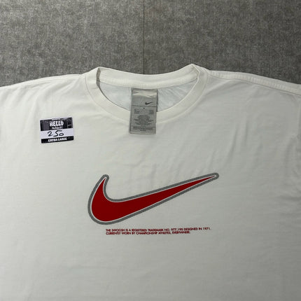 Nike swoosh logo tee