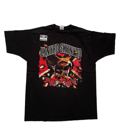 2001 lynyrd skynyrd tour tee