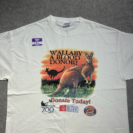Wallaby a blood donor? tee