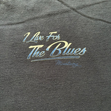 Mustang I live for the blues tee