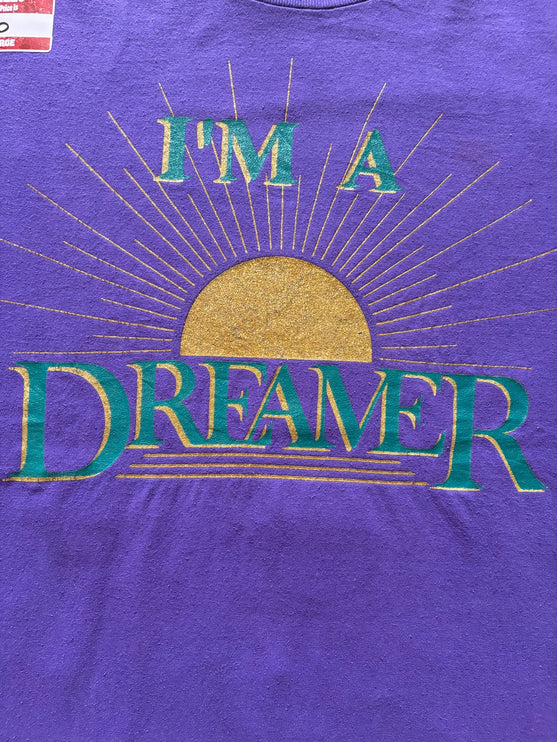 Single-stitched I’m a dreamer tee