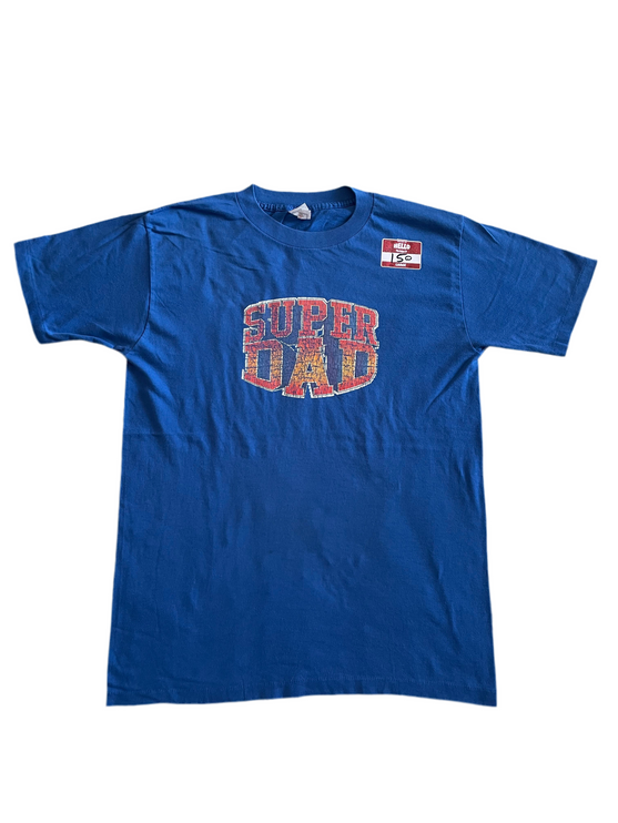 Super dad single-stitched tee