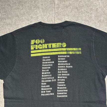 2007 foo fighters tour tee