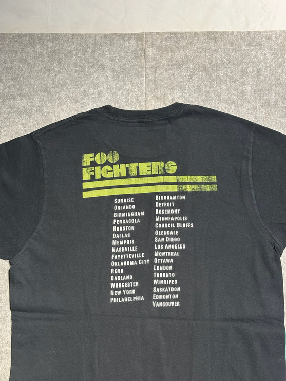 2007 foo fighters tour tee