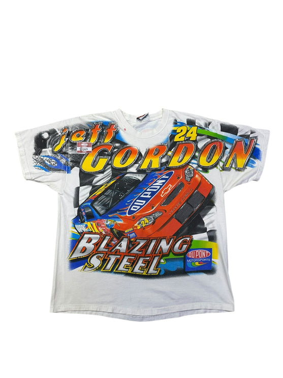 Very rare 2001 jeff gordon du pont motorsports tee