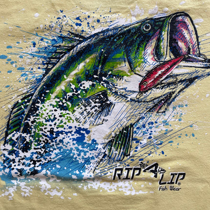 Rip a lip fish wear tee